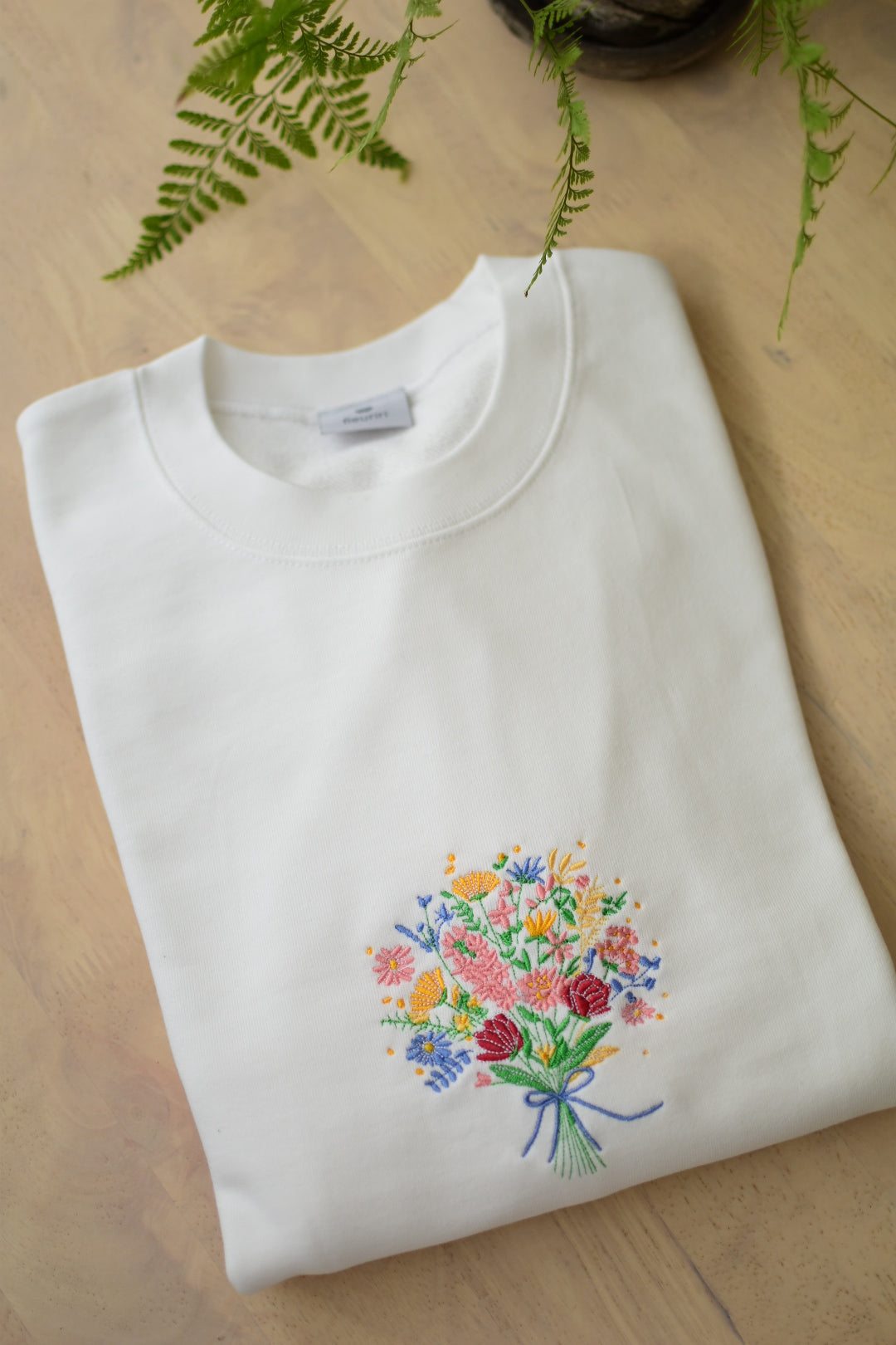 花束ブーケスウェットシャツ