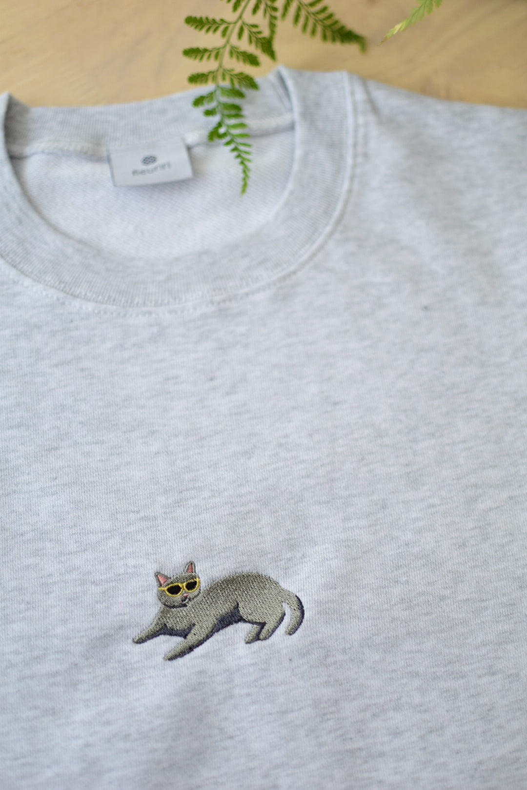 サングラスねこスウェットシャツ