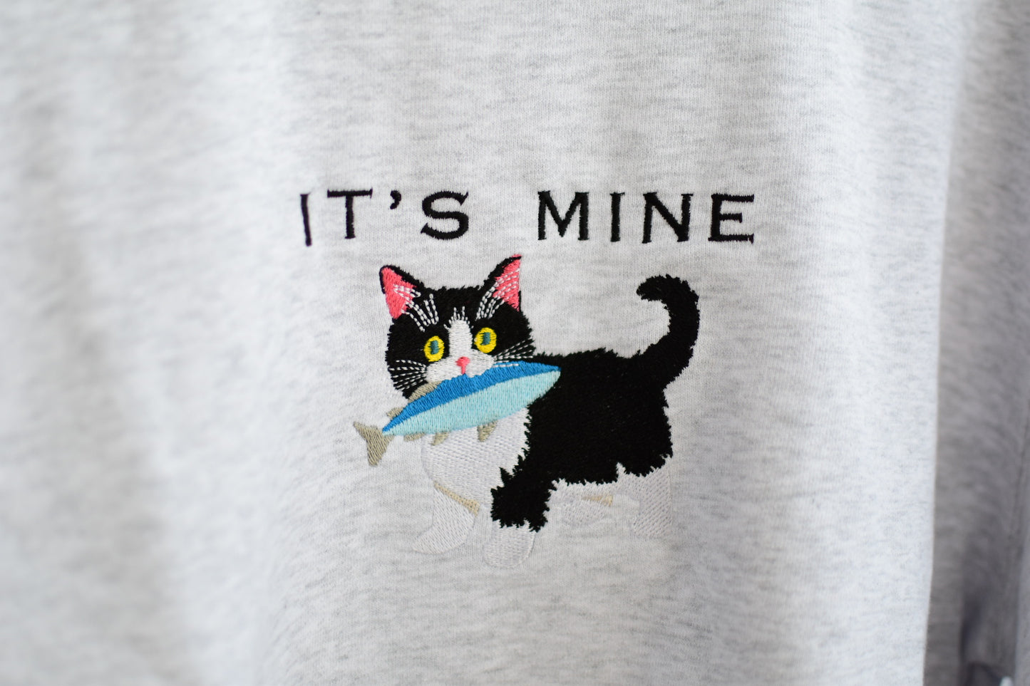 おさかなねこスウェットシャツ