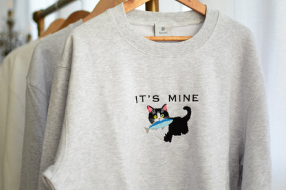 おさかなねこスウェットシャツ