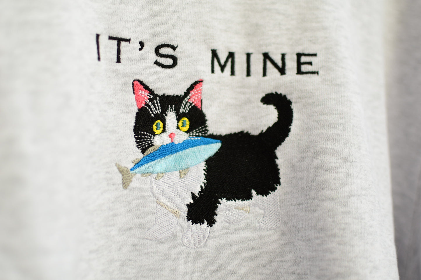 おさかなねこスウェットシャツ