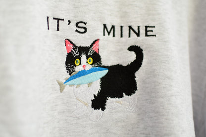 おさかなねこスウェットシャツ