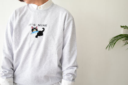 おさかなねこスウェットシャツ