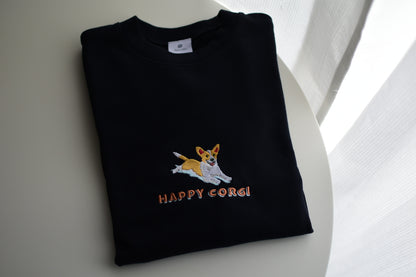 ハッピーコーギースウェットシャツ