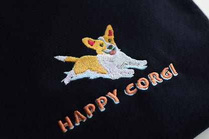 ハッピーコーギースウェットシャツ