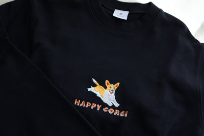 ハッピーコーギースウェットシャツ