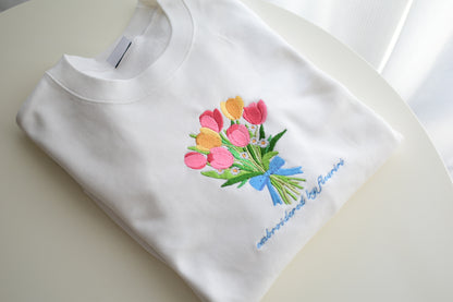 チューリップスウェットシャツ