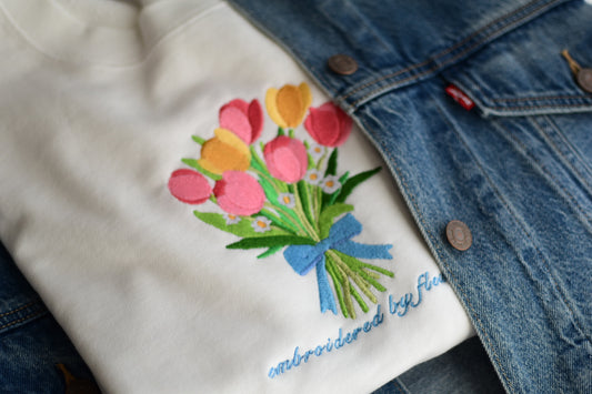 チューリップスウェットシャツ