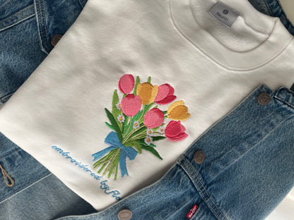 チューリップスウェットシャツ